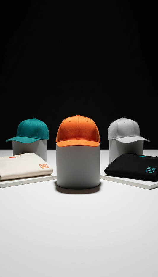Signal Orange Structured Snapback Hat