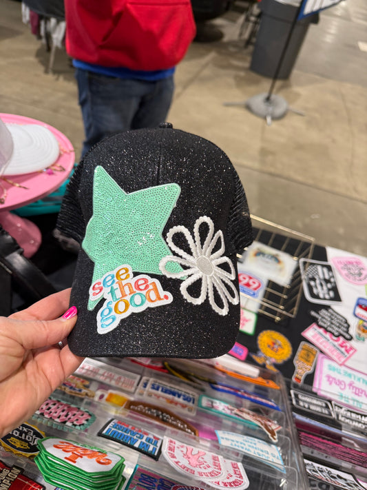 Hat w/3 patches
