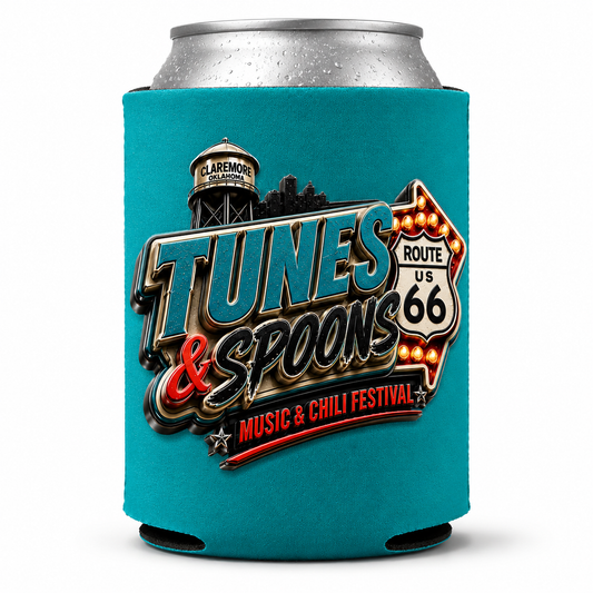 Tunes & Spoons Koozie